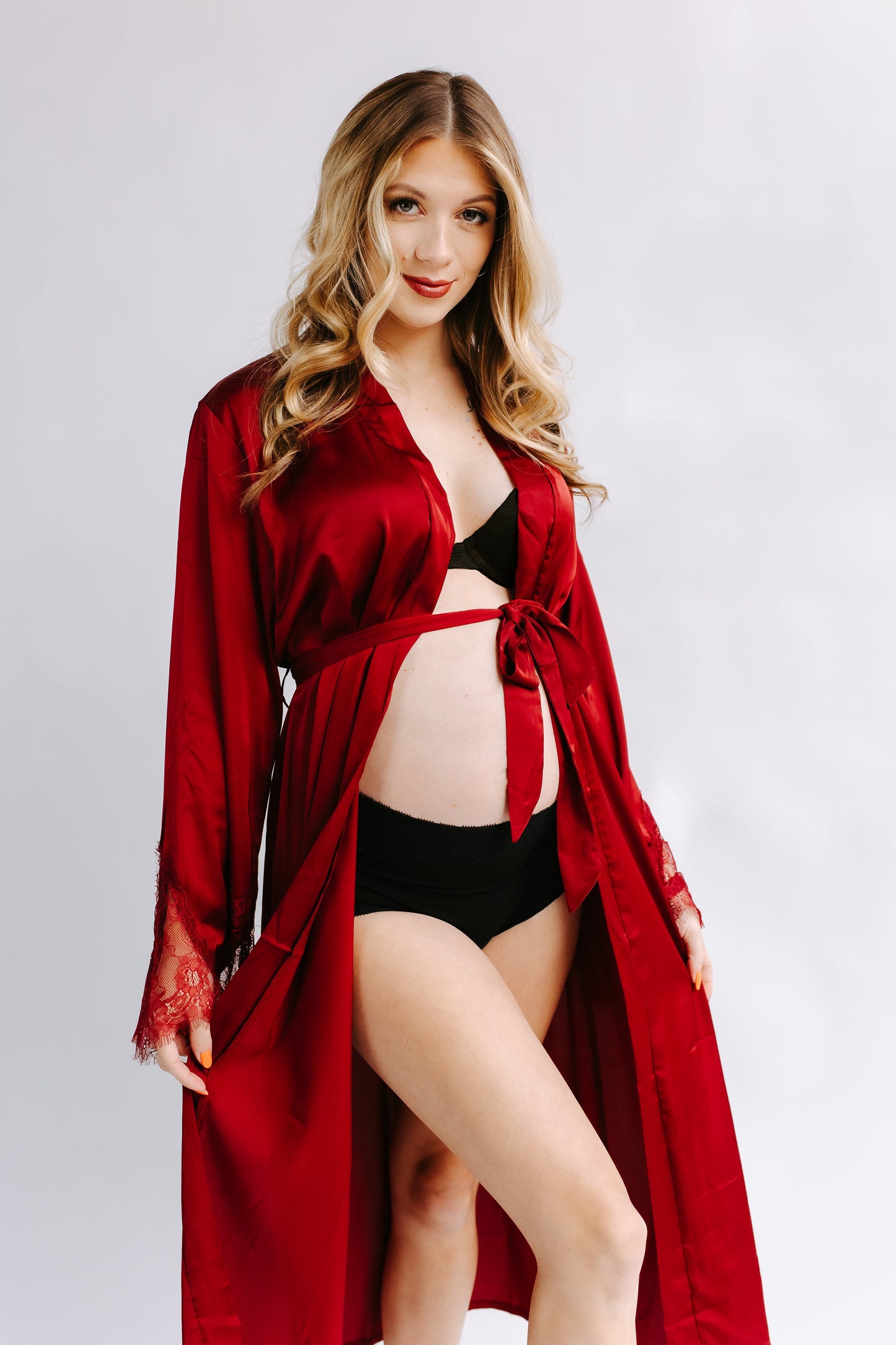 Jules Luxury Satin Robe